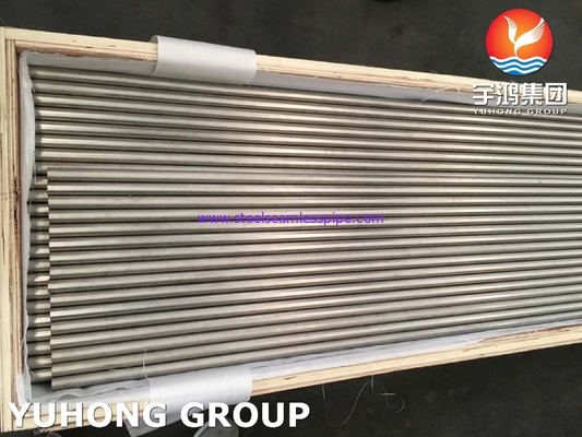 ASME SB338 GR.7 / UNS R52400 Tubo per scambiatori di calore senza saldatura in lega di titanio