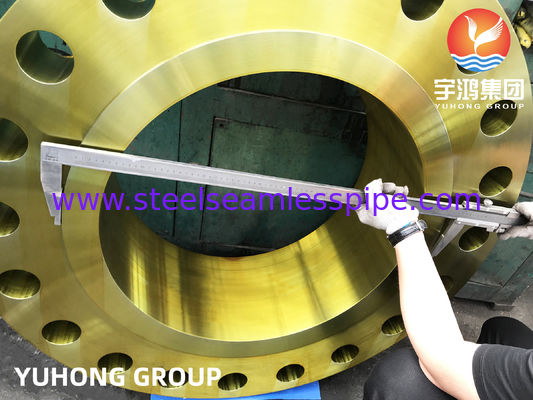 A694 F52 Flangia a collo saldato con protezione antiruggine, forgiati in acciaio al carbonio e legati B16.47, resistenti al solfuro di idrogeno