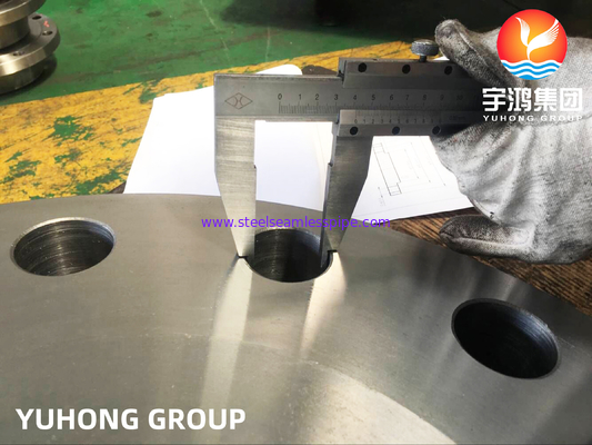 A182 F22 Legatura bassa Cr-Mo Acciaio Blind Flange RF Face B16.5, In applicazioni ad alta pressione / alta temperatura