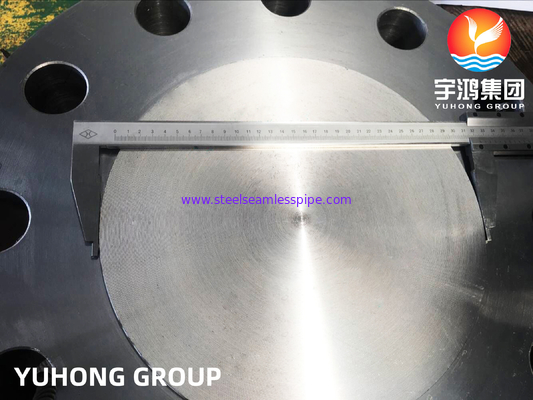 A182 F22 Legatura bassa Cr-Mo Acciaio Blind Flange RF Face B16.5, In applicazioni ad alta pressione / alta temperatura