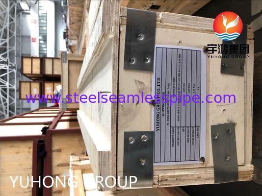 ASTM B111 C70600 Tubo senza saldatura in lega di rame e nichel per condensatore resistente alla corrosione dell'acqua di mare