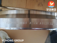 Flangia ASME B16.5 di acciaio inossidabile di ASTM A182 F321 CL300 WNRF
