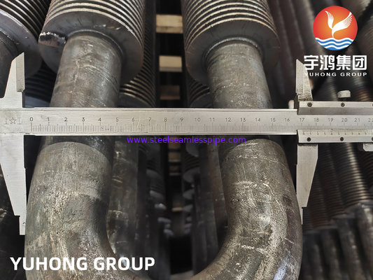 Acciaio al carbonio U Bend HFW Fined Tube ASTM A106 Gr.B Per scambiatori di calore