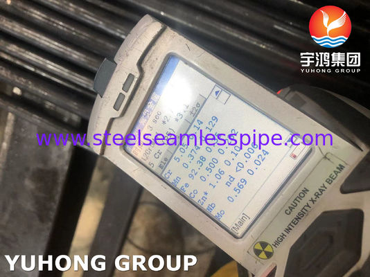 ASME SA213 T5 Tubo senza cuciture in acciaio legato nero verniciato con resistenza ad alte temperature per scambiatori di calore della caldaia
