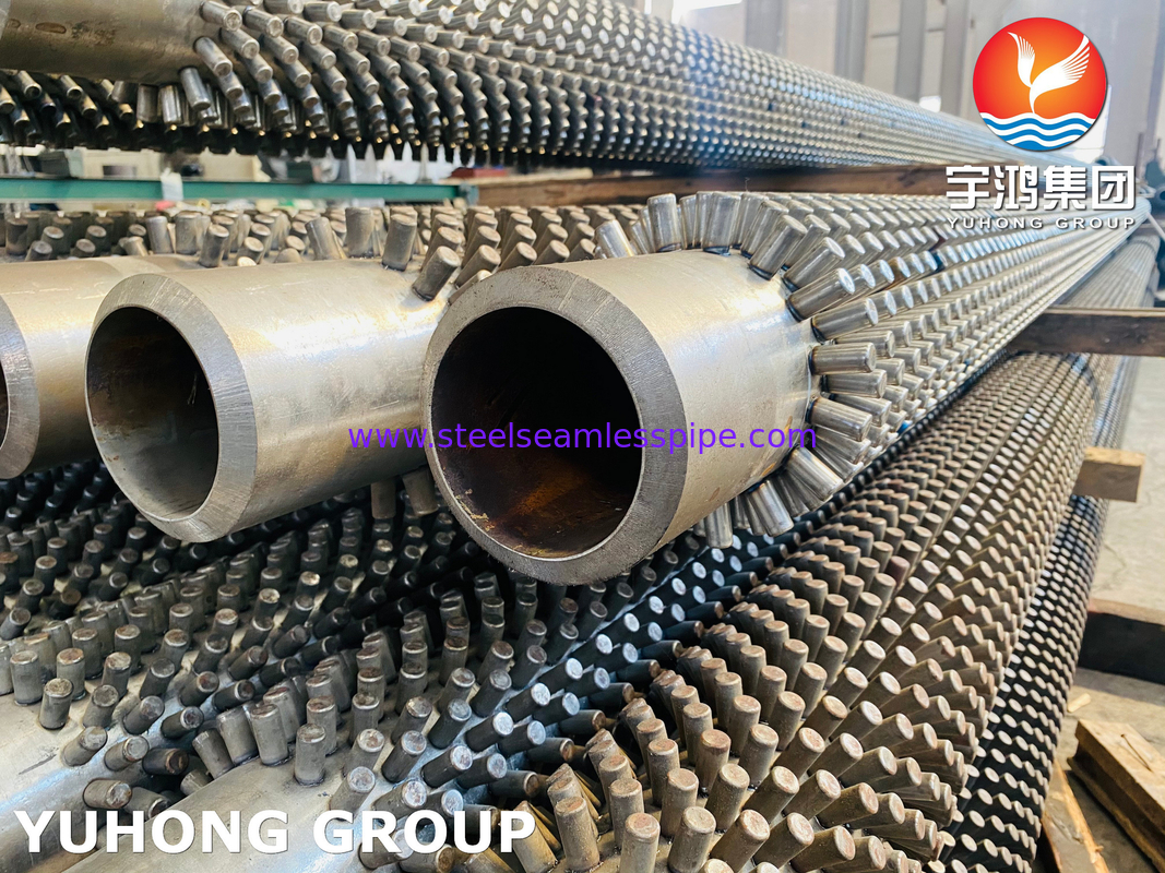 L'acciaio legato della metropolitana alettata ASTM A335 P11 ha fissato Pin Pipe For Heat Exchanger