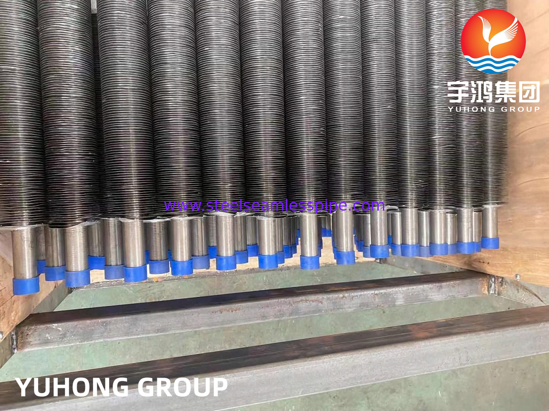 Tipo G tubo a pinna ASME SB163 NO4400 resistente alla corrosione da trasferimento di calore