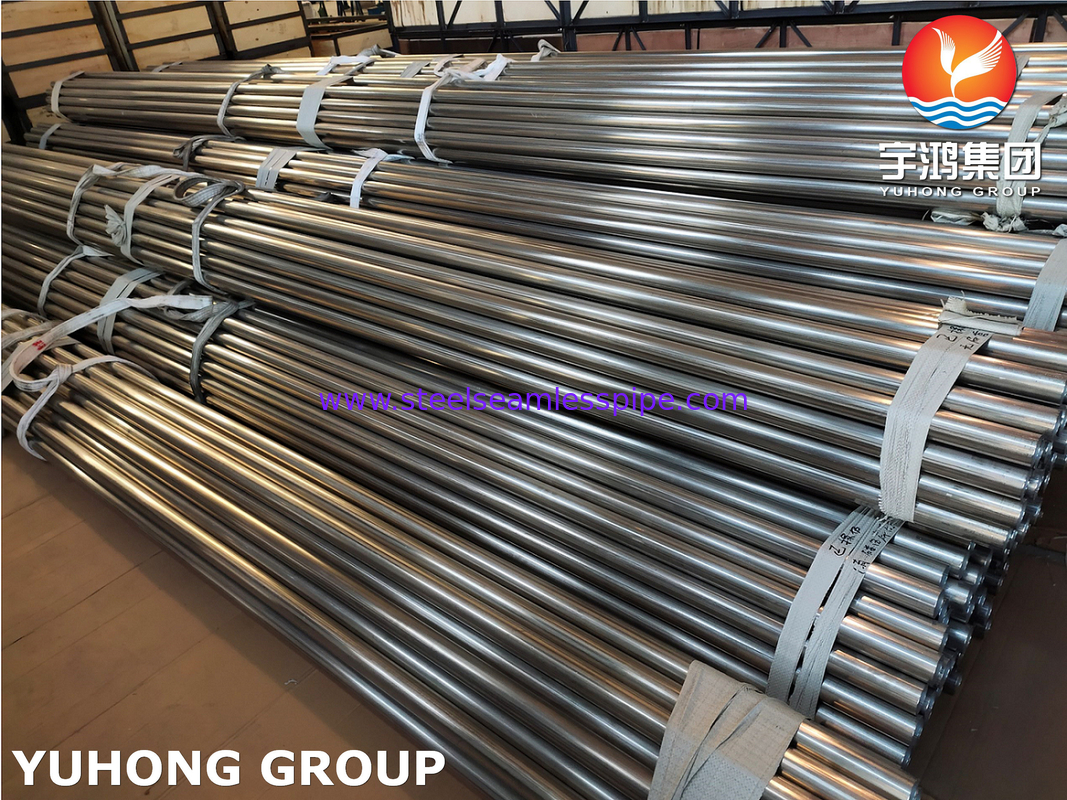 Tubo saldato in acciaio inossidabile, ASTM A249 TP304 / UNS S30400 / SUS 304, per caldaie o supercaldaie