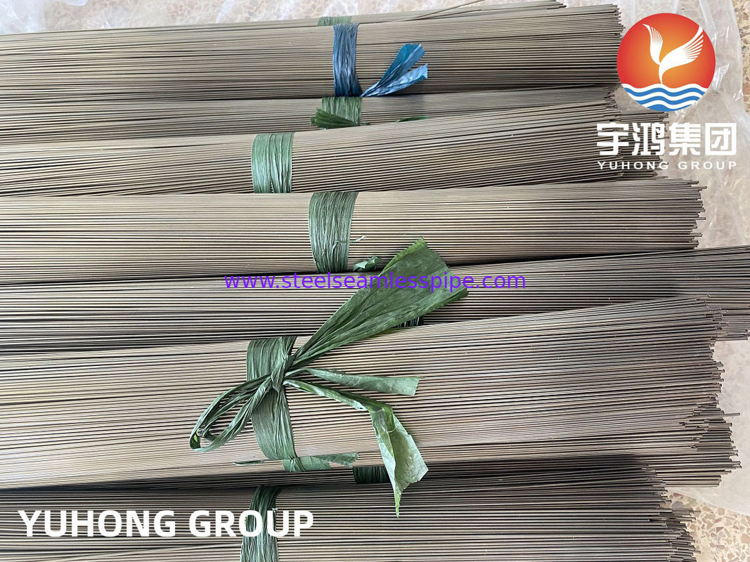 Tubo Capillare in Acciaio Inossidabile Ricotto Luminoso ASTM A213 / ASTM A269 TP304/304L TP316/316L 19.05 X 1.65 X 6096MM