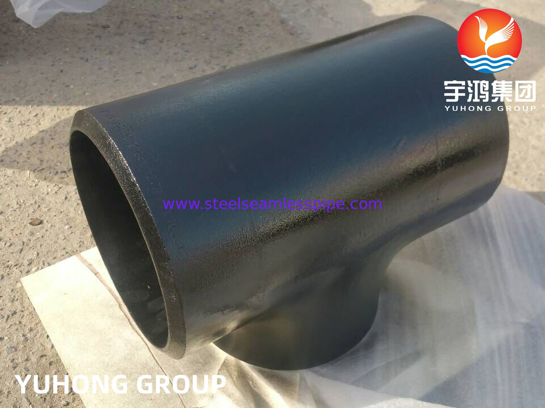 ASTM A234 WP11 Legatura di acciaio Butt Weld Tee ASME B16.9 per tubature ad alta temperatura