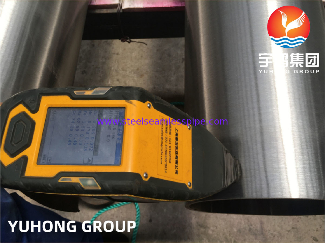 ASTM B165 UNS N04400 Tubi in lega di nichel Monel 400 per applicazioni chimiche e industriali