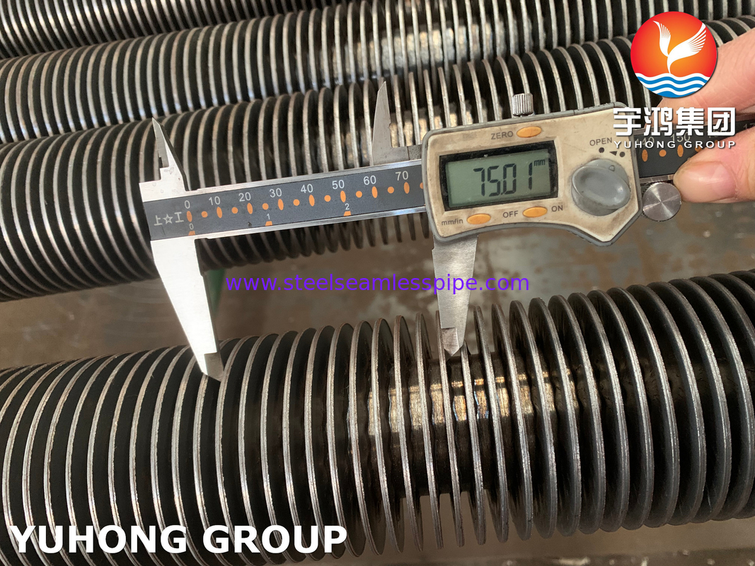 ASTM A106 HF di saldatura di grado B di acciaio al carbonio tubo a pinna di piegatura U per scambiatori di calore
