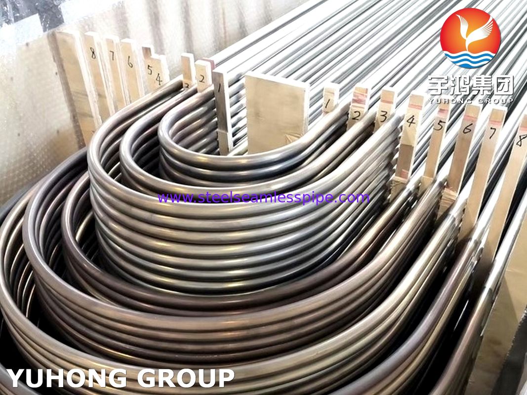 Acciaio inossidabile senza cuciture ASTM A213 / ASME SA213 TP321 / TP321H / TP347H