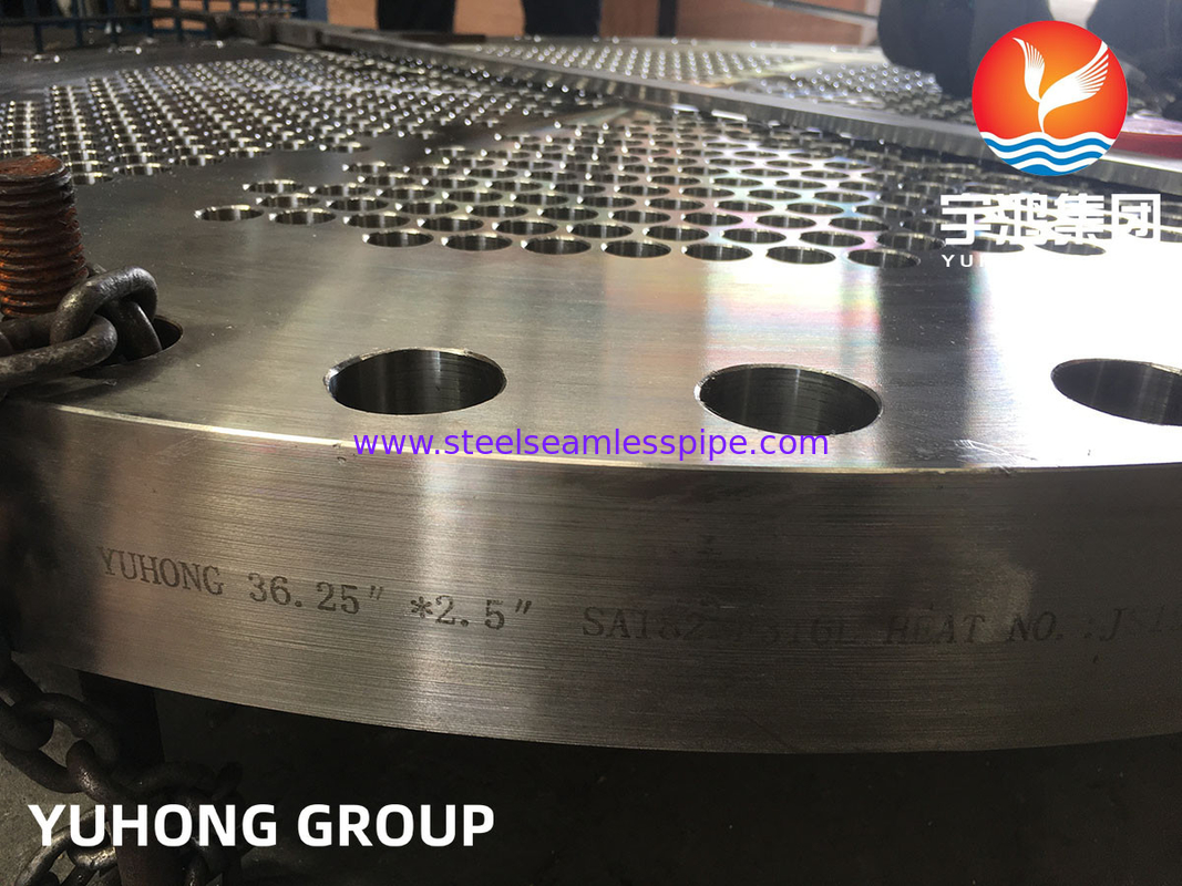 ASME SA182 F316L, 1.4404 Tubo forzato in acciaio inossidabile per scambiatori di calore
