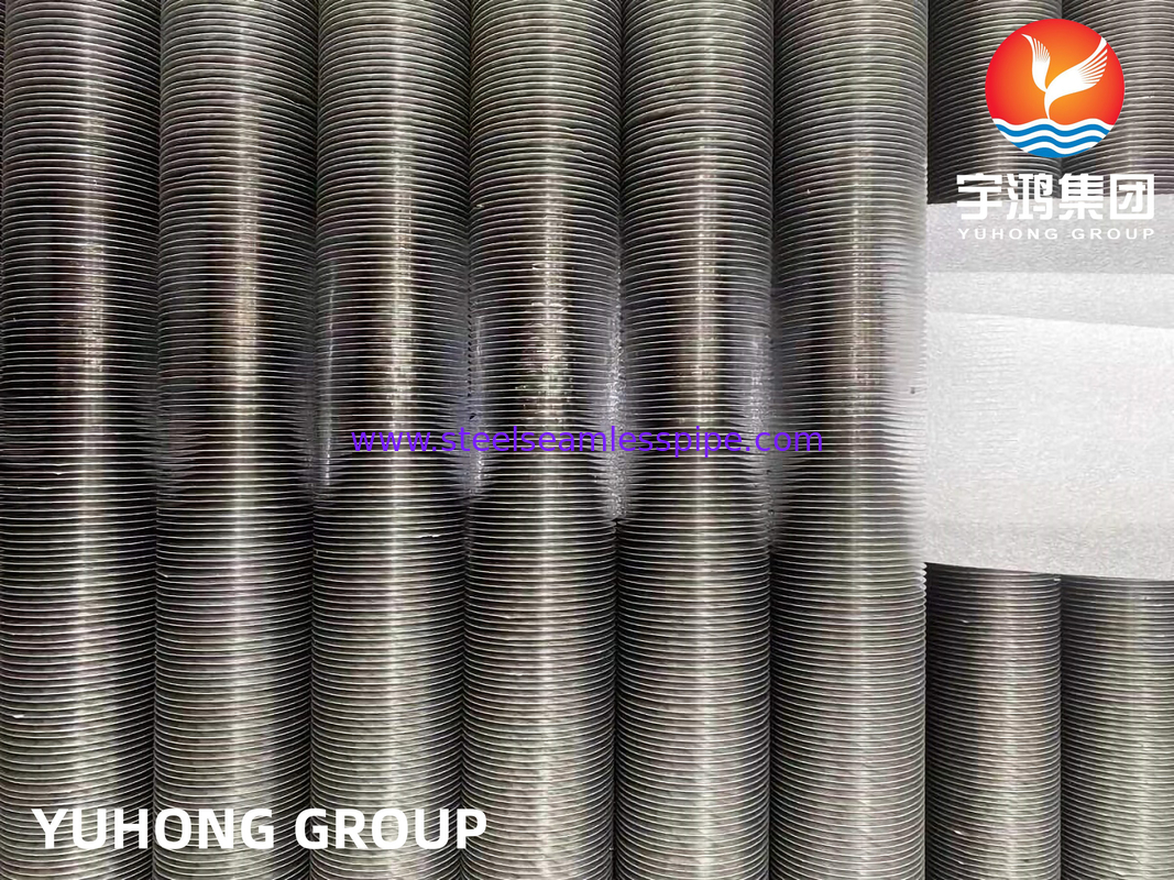 Asme Sb163 Monel 400 Lega di nichel Ss Tubo a pinne in alluminio di tipo G