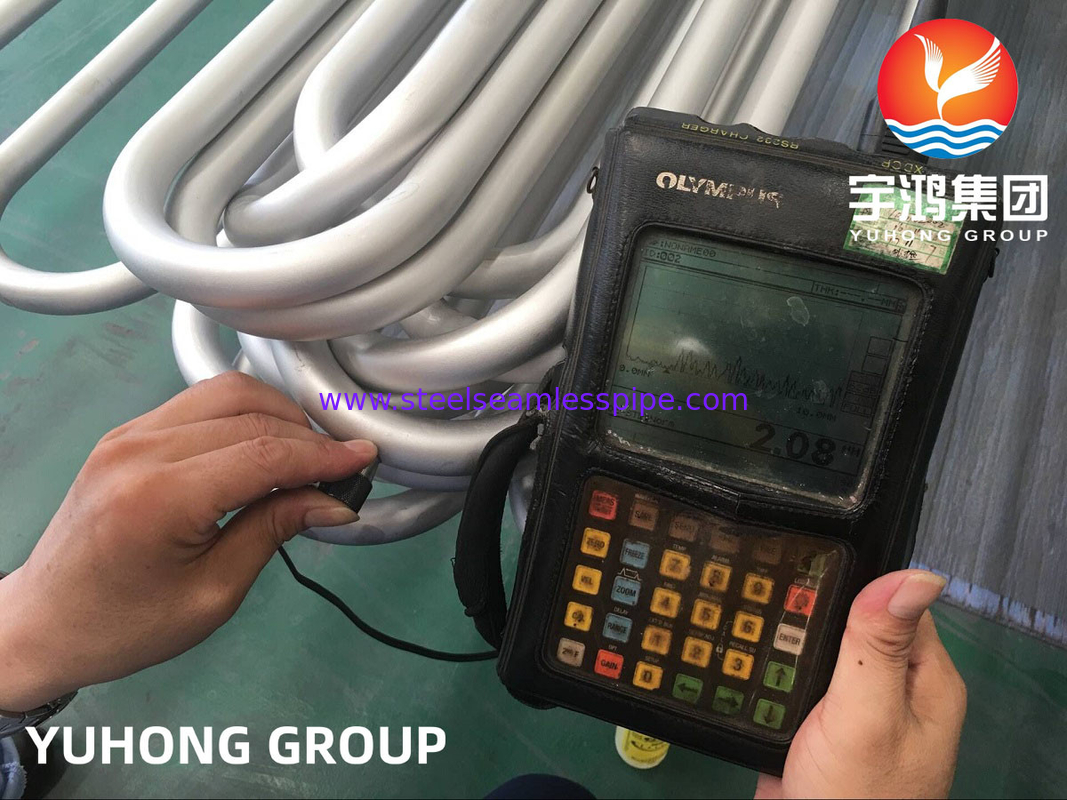 ASTM B444 N06625 Tubo senza saldatura di lega di nichel di grado 1 ricoperto di calore