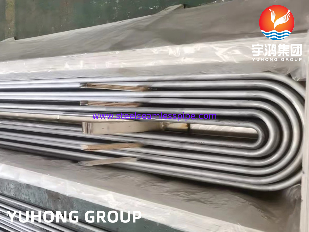 ASME SA213 TP347 TP347H Tubo di piegatura in acciaio inossidabile U ET/HT per scambiatori di calore