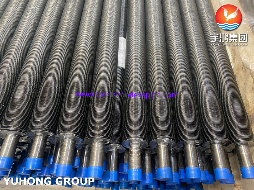 ASTM A179 Tubo a pinne in acciaio al carbonio L G LL Tipo per condensatore raffreddato ad aria