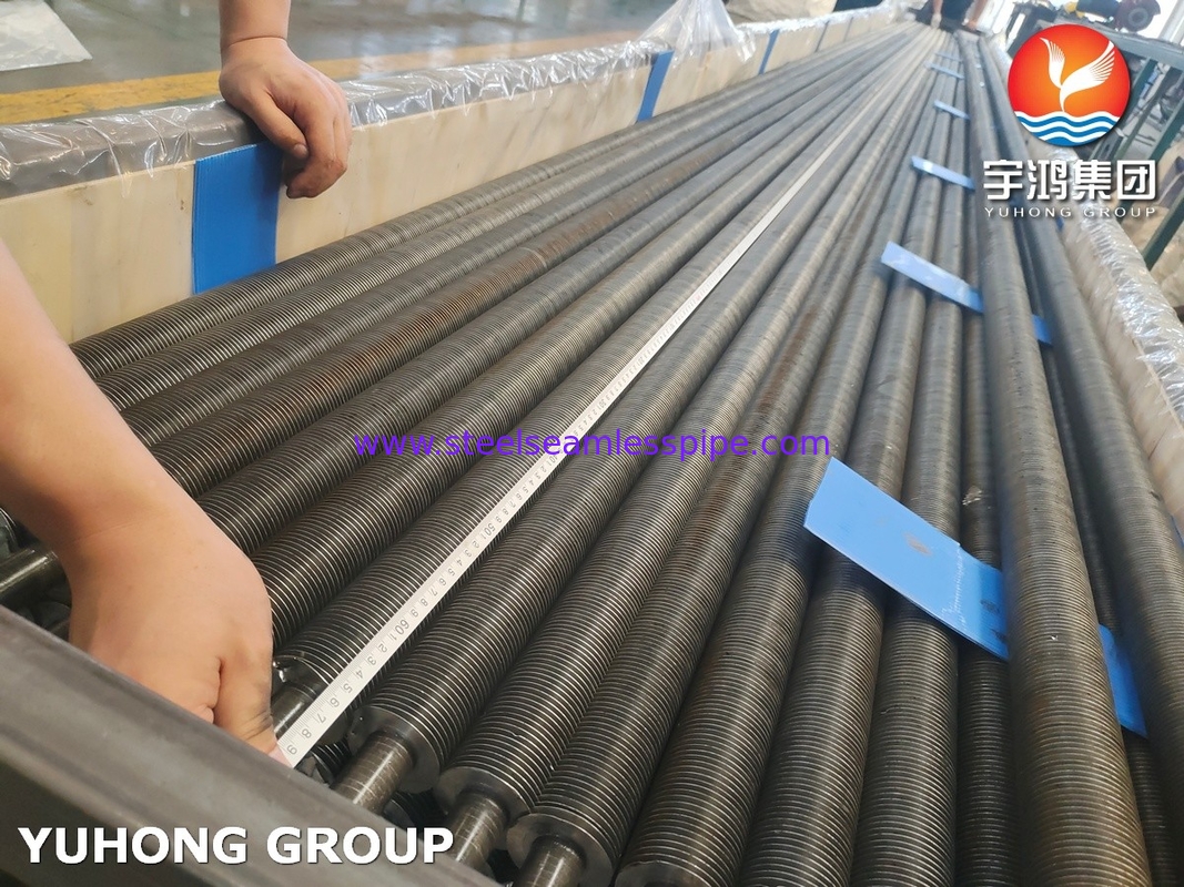ASTM A179 Tubo senza cuciture in alluminio Al1060 Fin incorporato asciugatrice di semi di tipo G