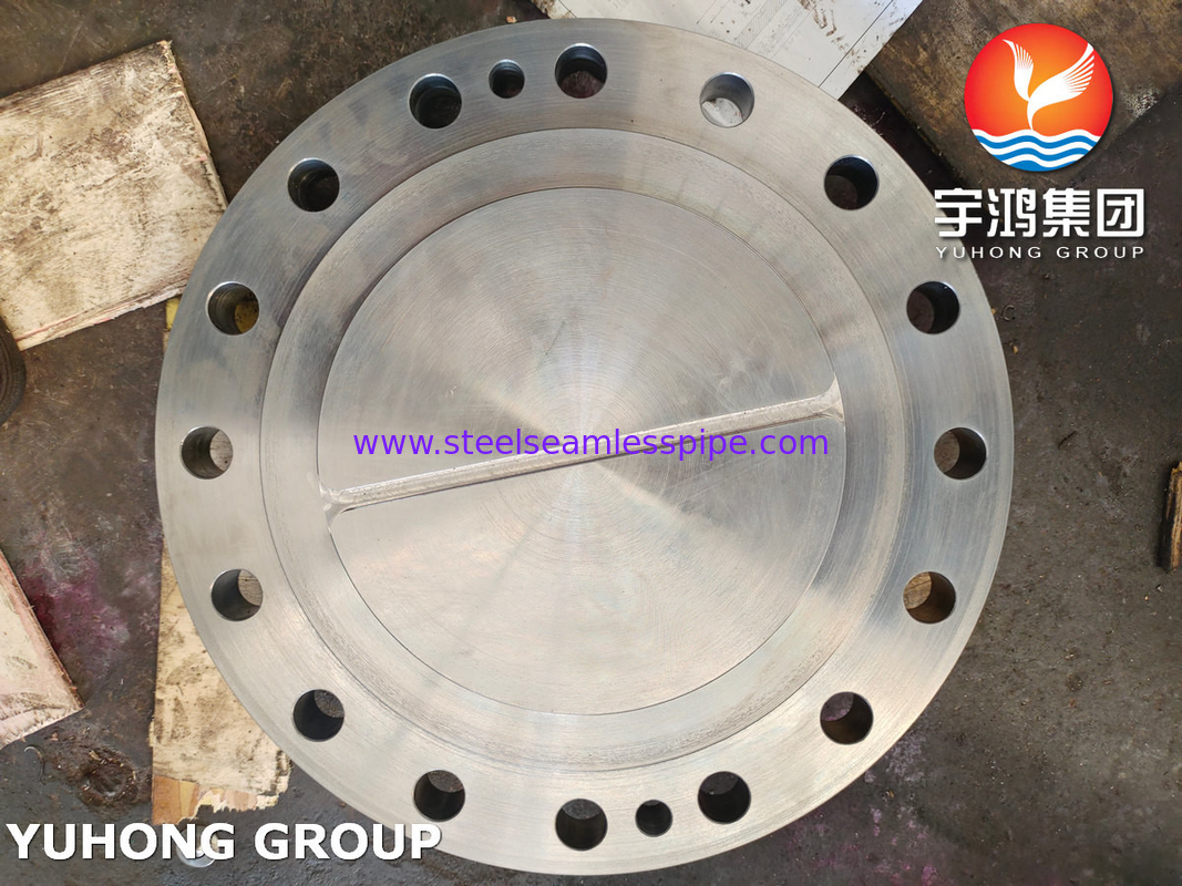 ASTM SA266 Gr2N Flange di copertura del canale e flange laterale della conchiglia utilizzata negli scambiatori di calore