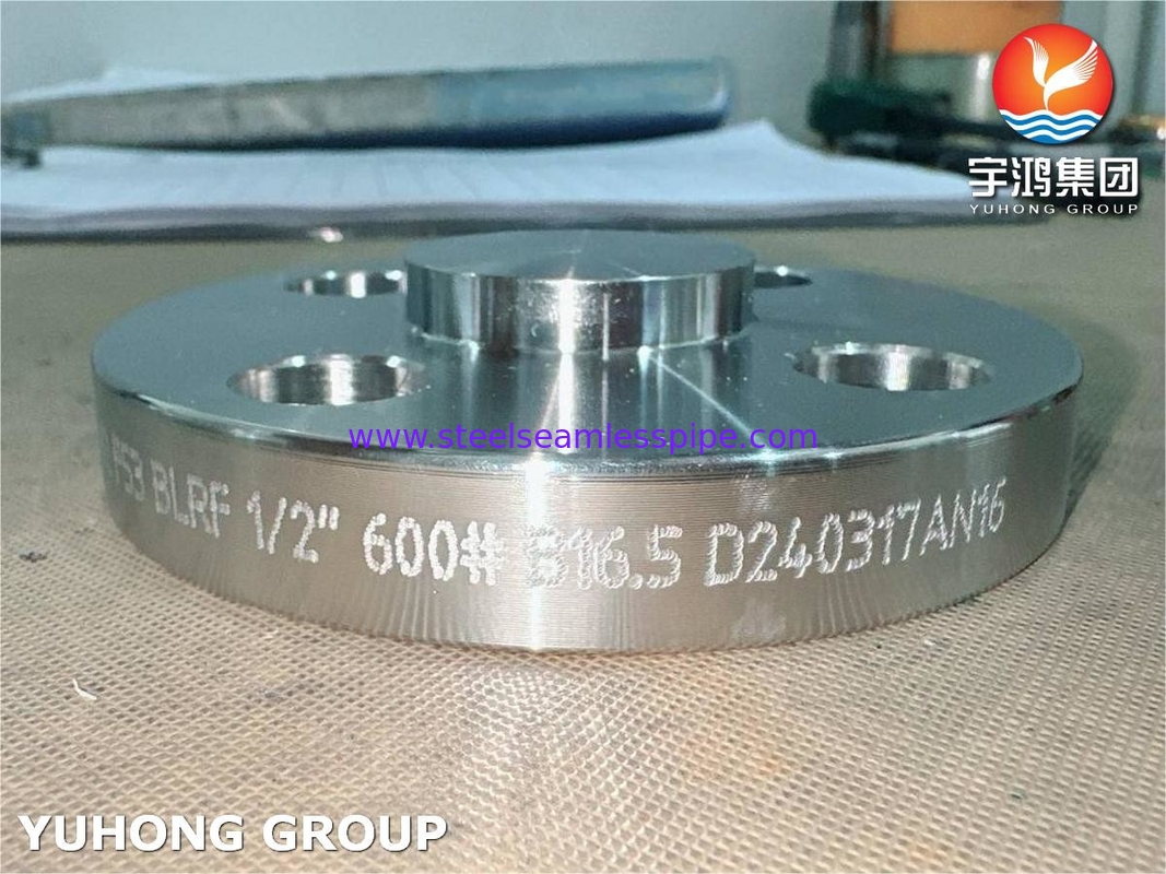 ASTM A182 F53 Flancetta forzata in acciaio duplex B16.5 per petrolio e gas