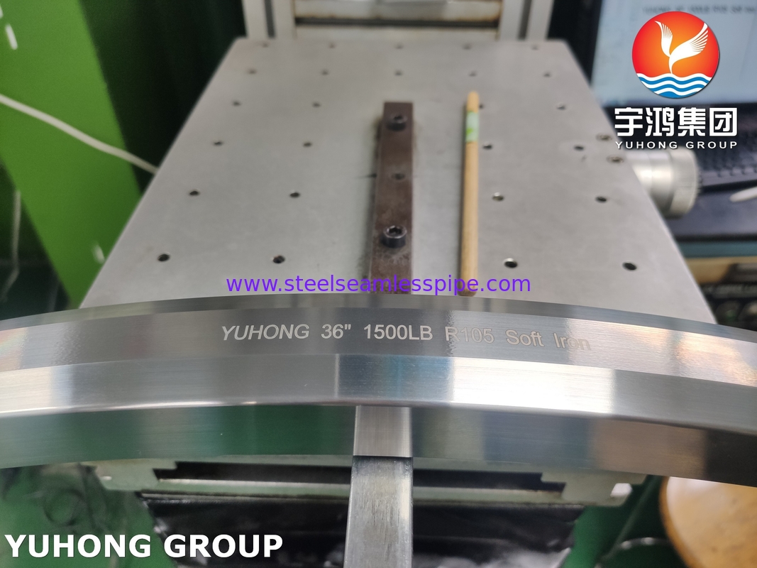 Acciaio morbido Flanco anello giunto di guarnizione R-Ottagonale 1500LB