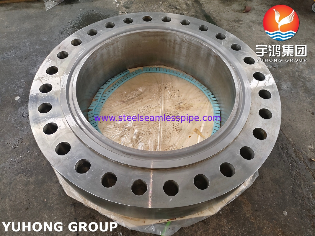 ASME SA266 Gr.2N Forgiature in acciaio al carbonio Flange di corpo in acciaio per recipienti a pressione