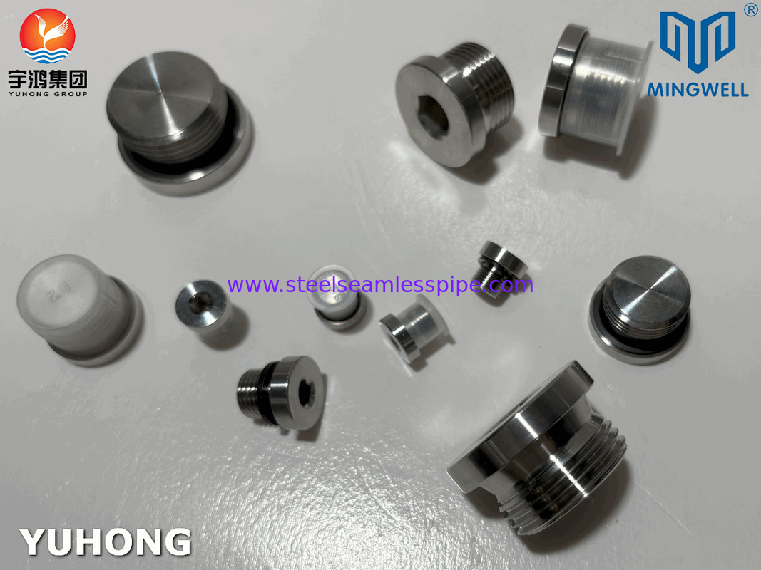 Fabbricazione in acciaio inossidabile a base di idraulica 316L, maschio e femmina, con standard JIS B8363