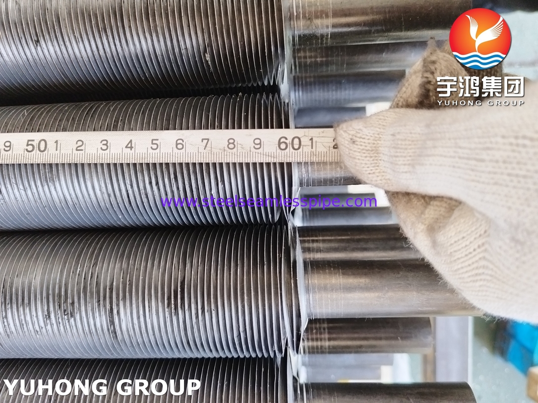 Tubo ASTM A213 T5 Fin con tipo G incorporato per applicazioni corrosive a media e alta pressione