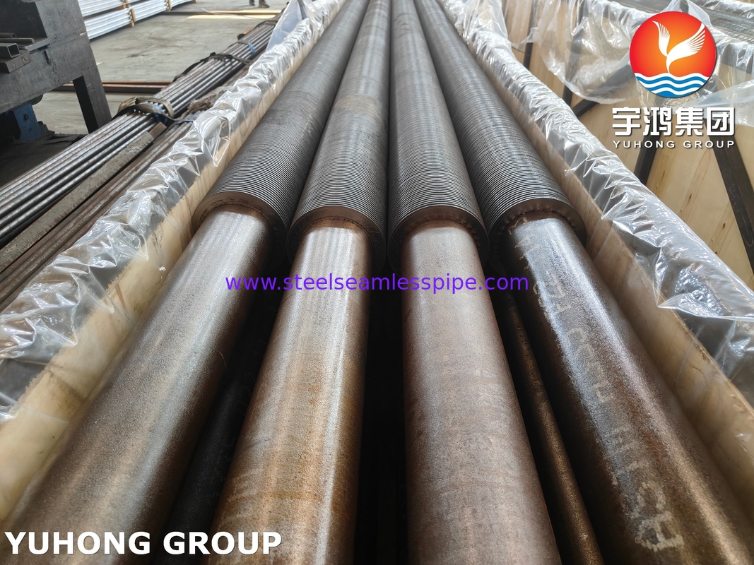 ASTM A335 P22 Tubo senza cuciture in acciaio legato con 11-13CR HFW Fin Tube per bobina di convezione