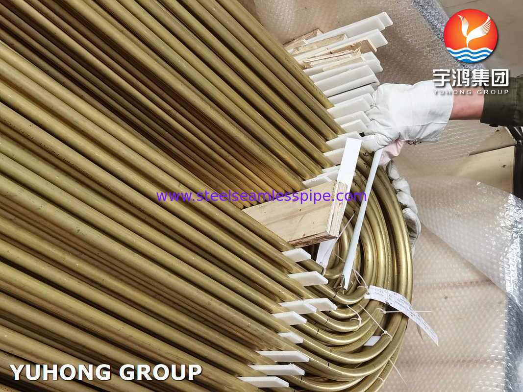 ASTM B395 / ASME SB395 C68700 Tubo in lega di rame per scambiatori di calore