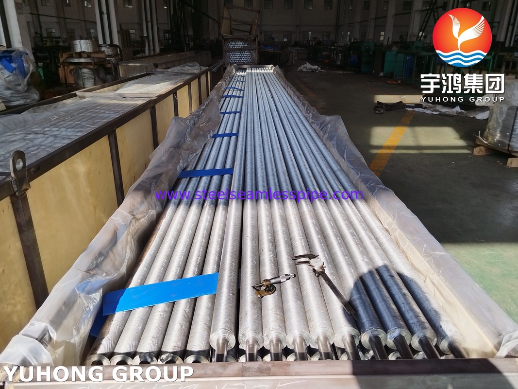 ASTM A213 T5 Tubo a pinna incorporato di tipo G per condensatori ed evaporatori