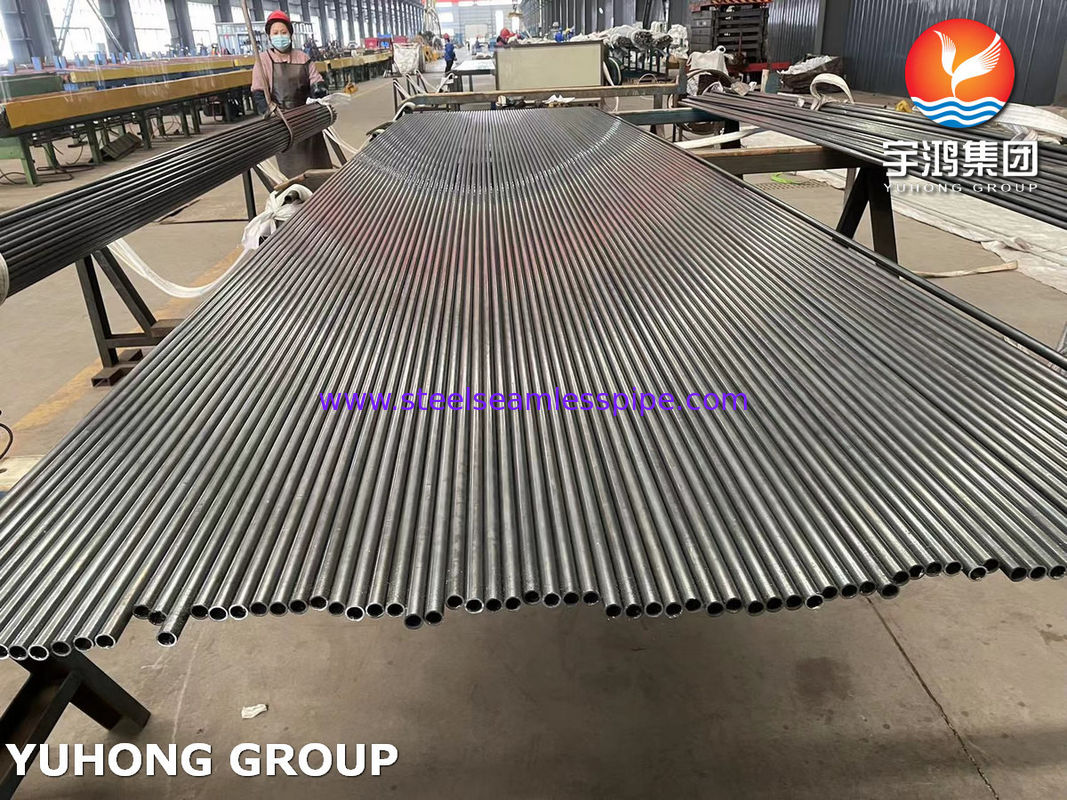 Tubo senza saldatura in acciaio inossidabile a268 405 tp409 tp410 tp430 tp439 Ricotto a brillante Scambiatore di calore Scaldacqua Applicazione