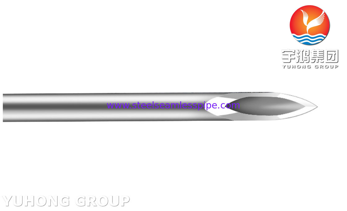 ISO9626 SUS304 Aglio per insulina, tubo ad aglio a cinque punte per il trattamento del diabete