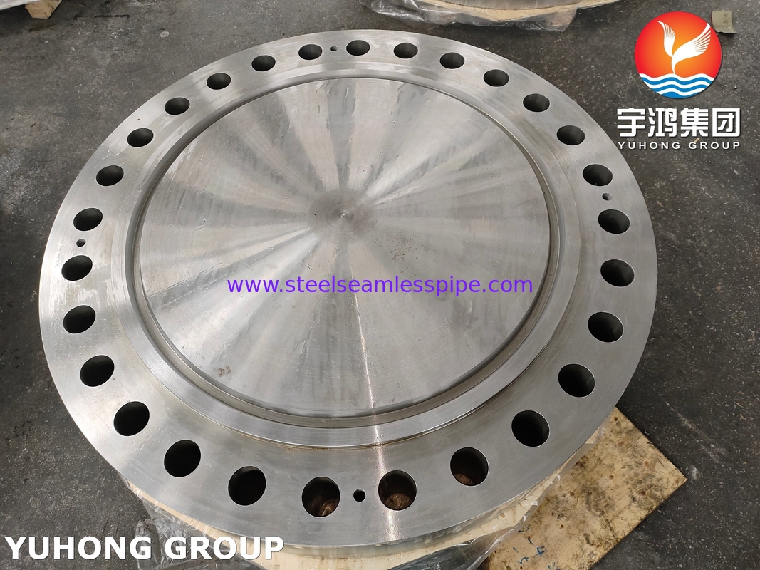 ASTM A105/ASME SA105 Flange a collo di saldatura lunga in acciaio al carbonio, B16.5 Flange LWNRF