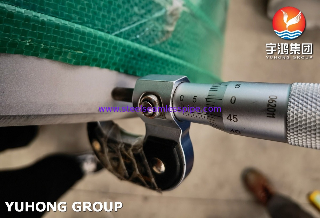 ASTM A358 / ASME SA358 TP316L Tubo saldato in acciaio inossidabile, inossidato e ricottato per gas di petrolio chimico