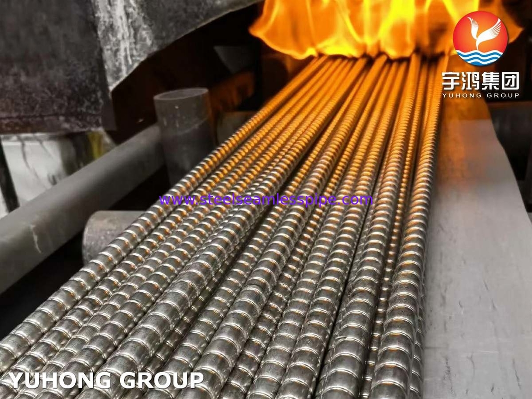 ASME SA312 / ASTM A312 TP310S Corrugated Fin Tube For Heat Exchanger