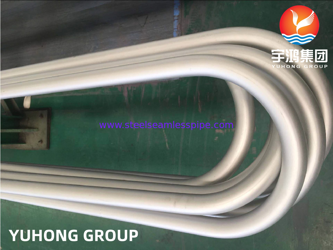 Inconel 625 Nickel Alloy Seamless Tube ASTM B444 UNS NO8825 For Heat Exchanger