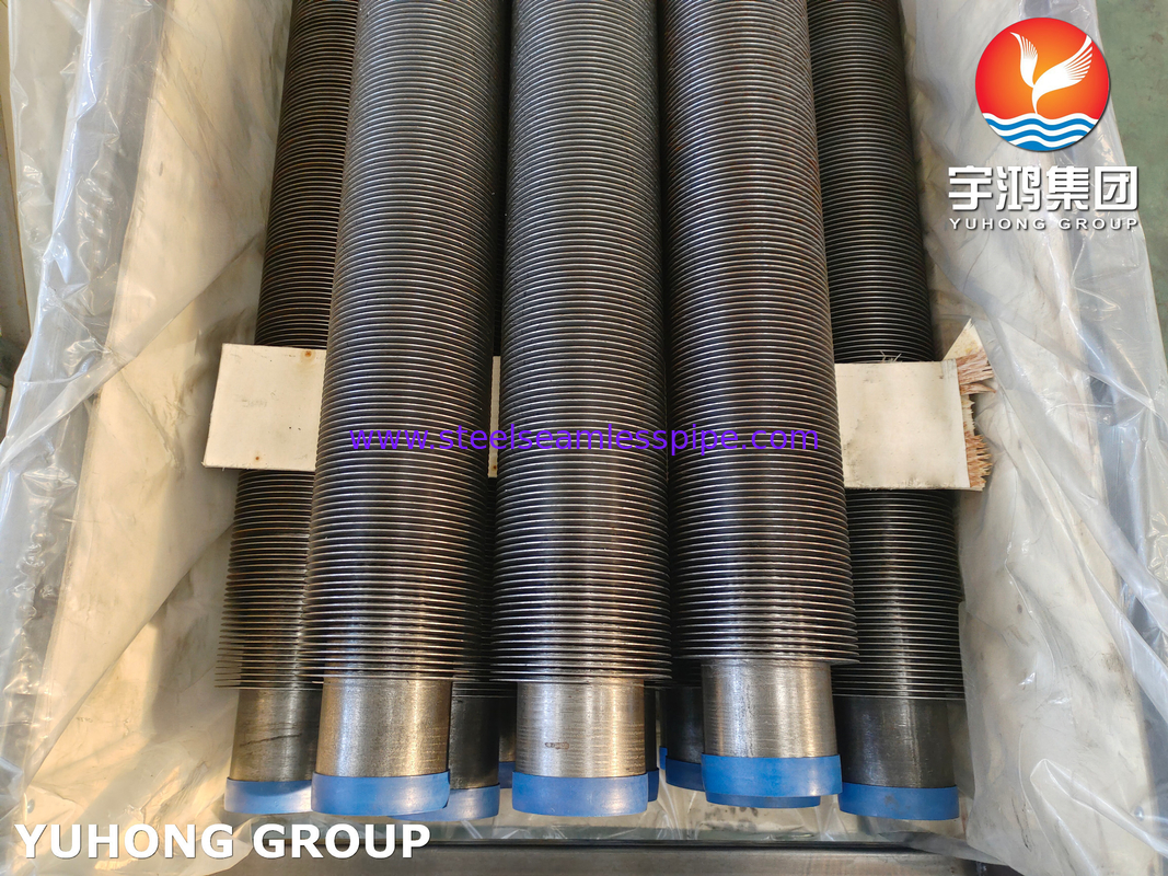 High Frequency Welded Finned Tube ASTM A106 Gr B For Power Station Boilers