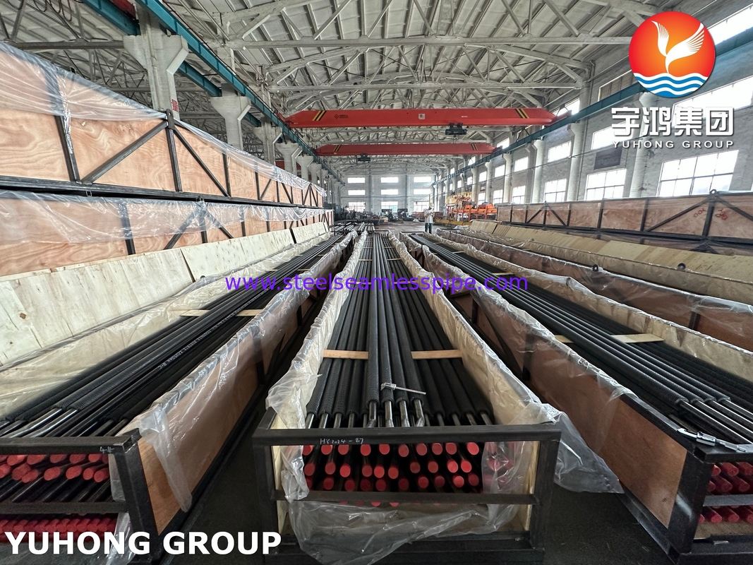ASTM A213 T11 Tubo senza cuciture in acciaio legato HFW Tubo a pinne dentate per petrolio e raffinerie