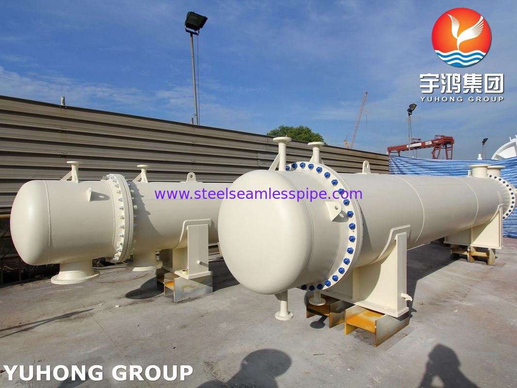 316L scambiatore di calore a testa galleggiante tipo AES ASME Sezione VIII Div. 1