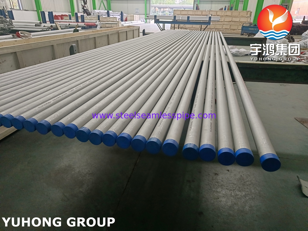 B407 N08810 Incoloy 800H Nickel Alloy Steel Seamless Tube End Type Plain End Per Superheater E Forno