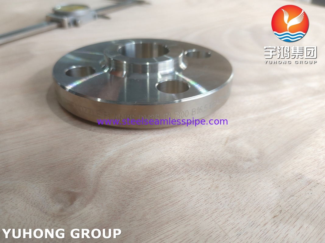 ASTM A182 F316Ti / UNS S31635 Slip On Flange in acciaio inossidabile B16.5 SORF Flange