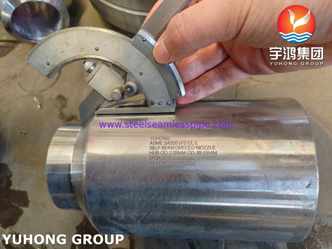 ASTM A350 LF1 LF2 LF3 LF5 Ugelli Forgiati Auto-rinforzanti per Serbatoi in Pressione