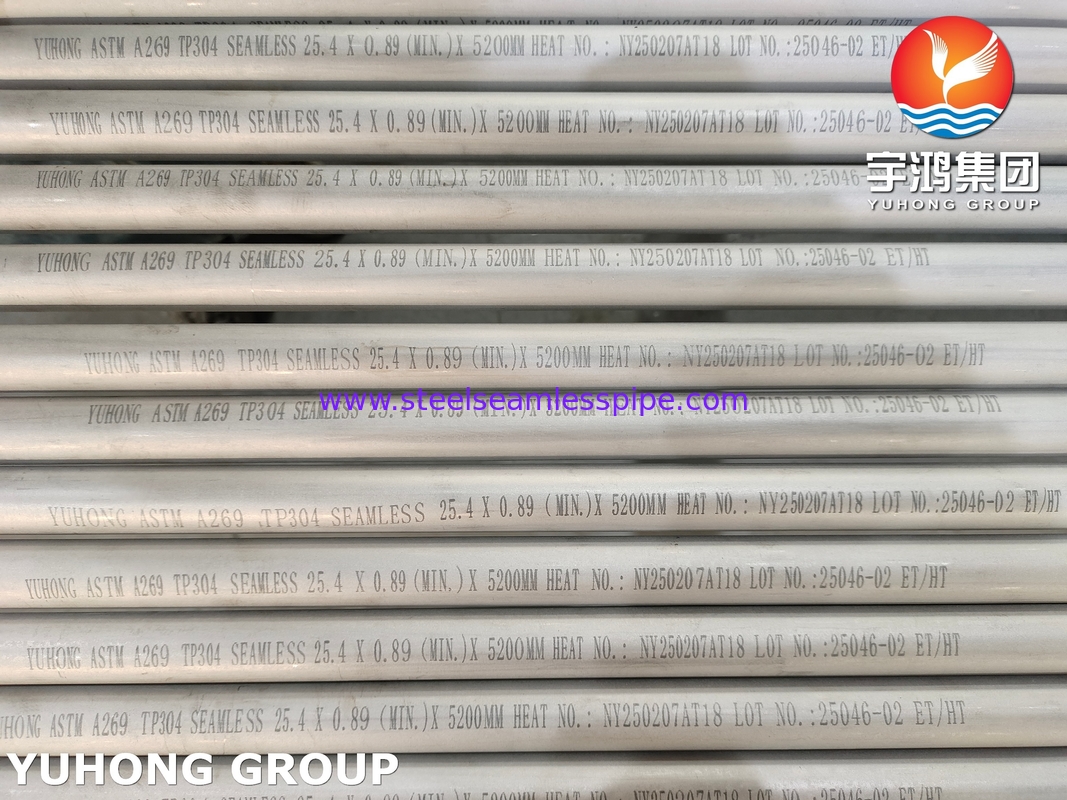 ASTM A269 TP304 Tubo senza cuciture in acciaio inossidabile inossidabile ricoperto di acciaio inossidabile ricoperto di acciaio inossidabile ricoperto di acciaio inossidabile ricoperto di acciaio inossidabile ricoperto di acciaio inossidabile ricoperto di acciaio inossidabile ricoperto di acciaio inossidabile ricoperto di acciaio inossidabile ricoperto di acciaio inossidabile ricoperto di acciaio inossidabile