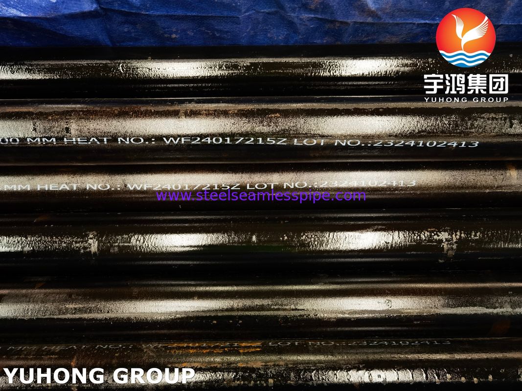 ASME SA335 P22 1.25Cr-0.5Mo Tubo di acciaio in lega ferritica senza saldatura per caldaie di centrali elettriche