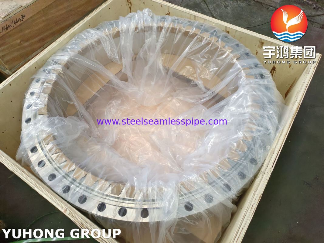 ASTM A182 F310 WN RTJ Face Pipe in acciaio inossidabile flange forgiata per impianti petrolchimici e energetici