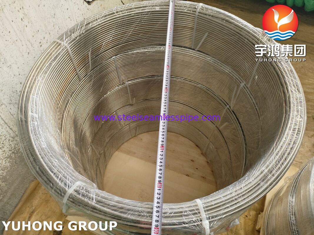 ASTM A269 TP316L Tubo di acciaio inossidabile ricoperto di caldaia lucida per applicazioni di fluidi industriali