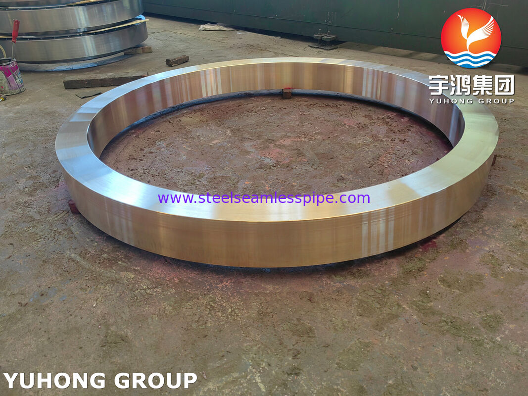 ASTM B171 / ASME SB171 C70600 Anello di rame e nichel Anello forgiato CuNi 90/10