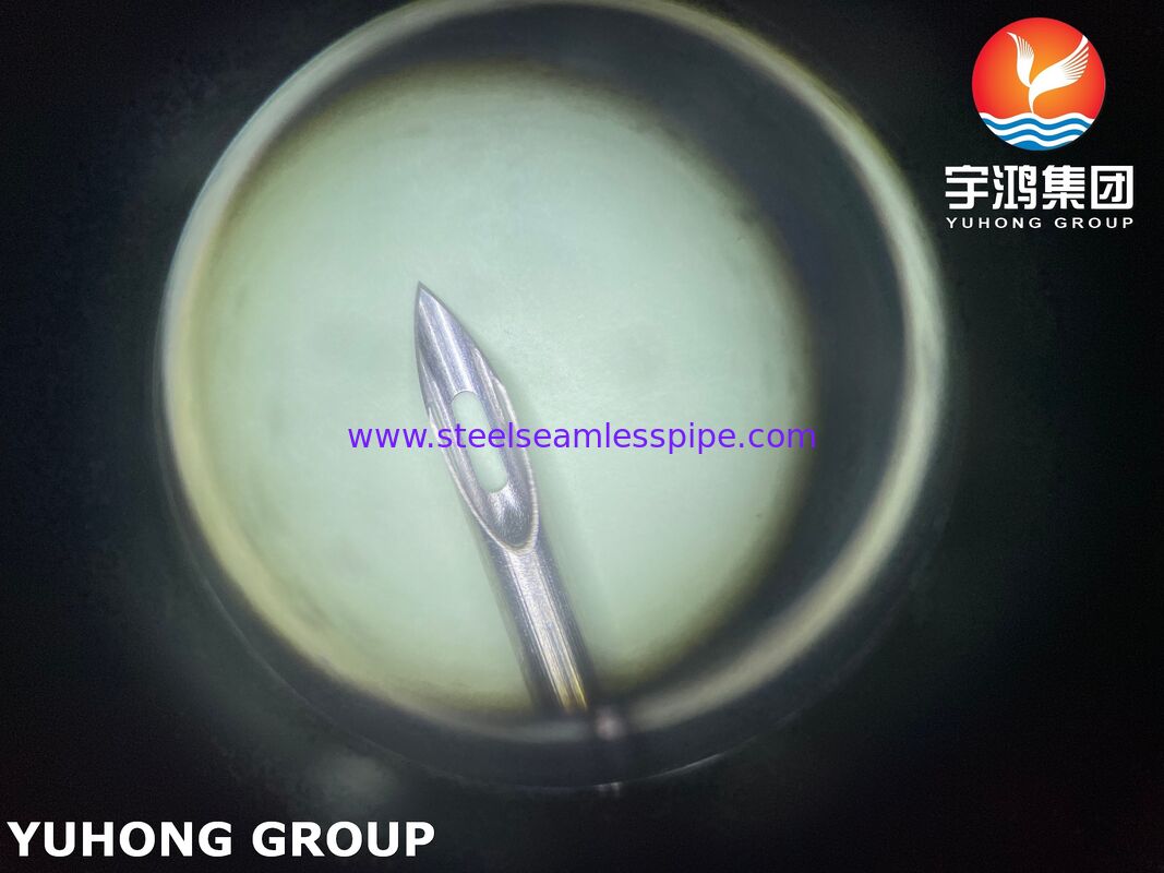 Cannula AVF in acciaio inossidabile medico SUS304 ad alte prestazioni per emodialisi con gamma di misura 15G-17G e superficie micro-polita