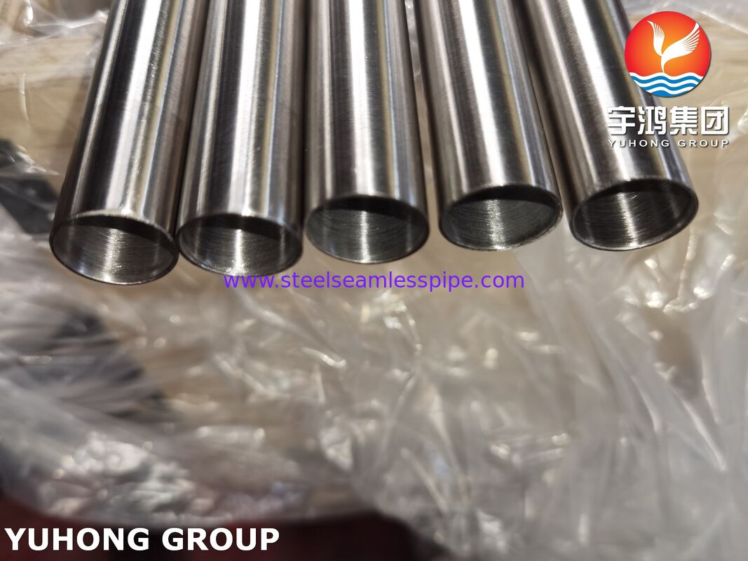 ASTM A249 / ASME SA249 TP316 Tubo di saldatura per scambiatori di calore a bassa e media pressione e sistemi di trasporto di fluidi generali